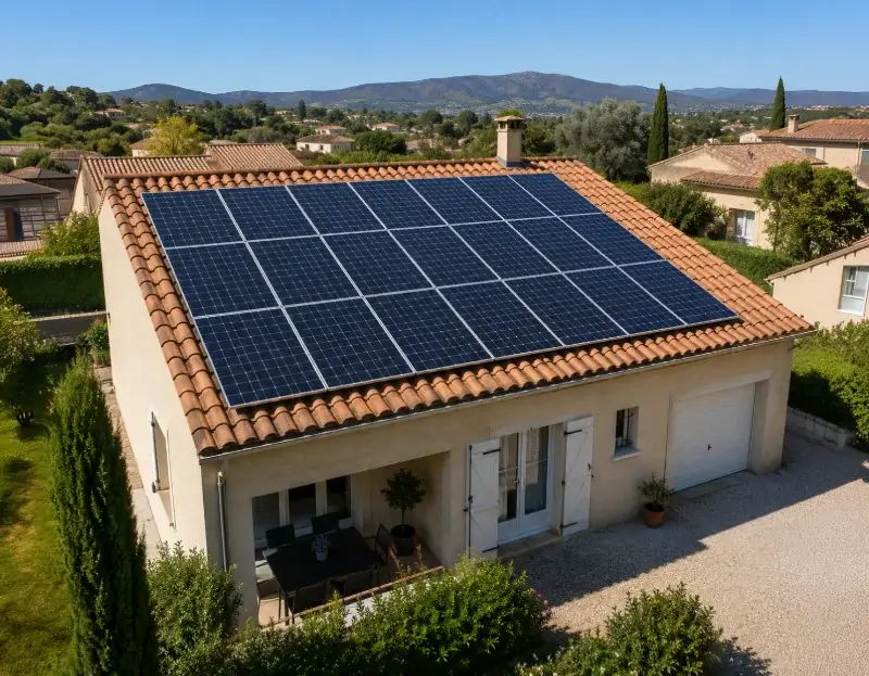 Prime à l'autoconsommation panneaux solaires Sainte-Radegonde — aide financière de l'État